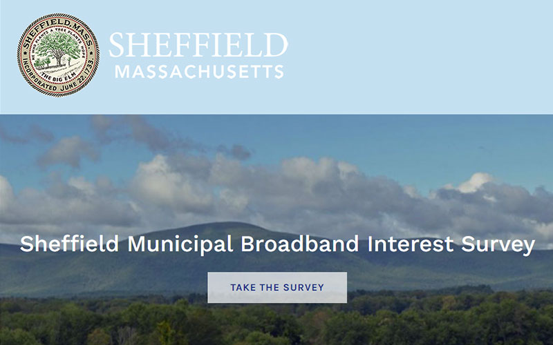 Sertex Partners with Town of Sheffield Massachusetts to Conduct Municipal Broadband Interest Survey
