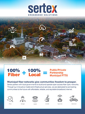 100% Fiber - 100% Local: Public and Private Partnership Municipal FTTX