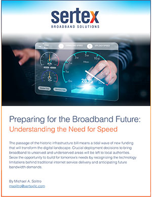 Preparing for the Broadband Future: Understanding the Need for Speed