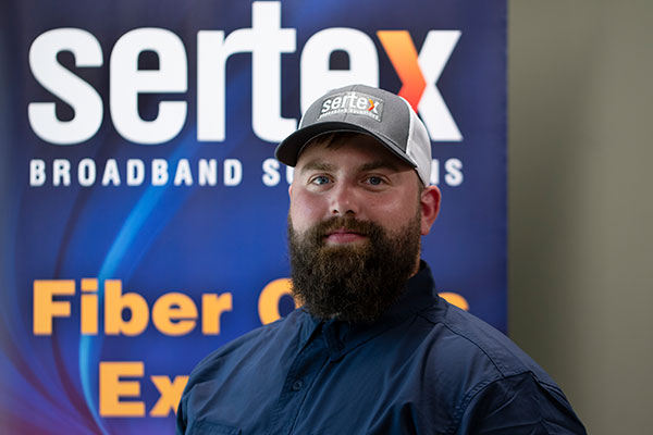 Adam, Technician Supervisor - Marine Veteran, Sertex team member since 2019