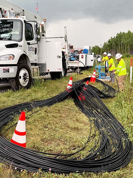 MOOSE Net Milestone: Segment 1 Fiber Line MOOSE Net Milestone: Segment 1 Fiber Line